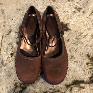 Ecco‎ Women’s Mary Jane Shoes Size 38